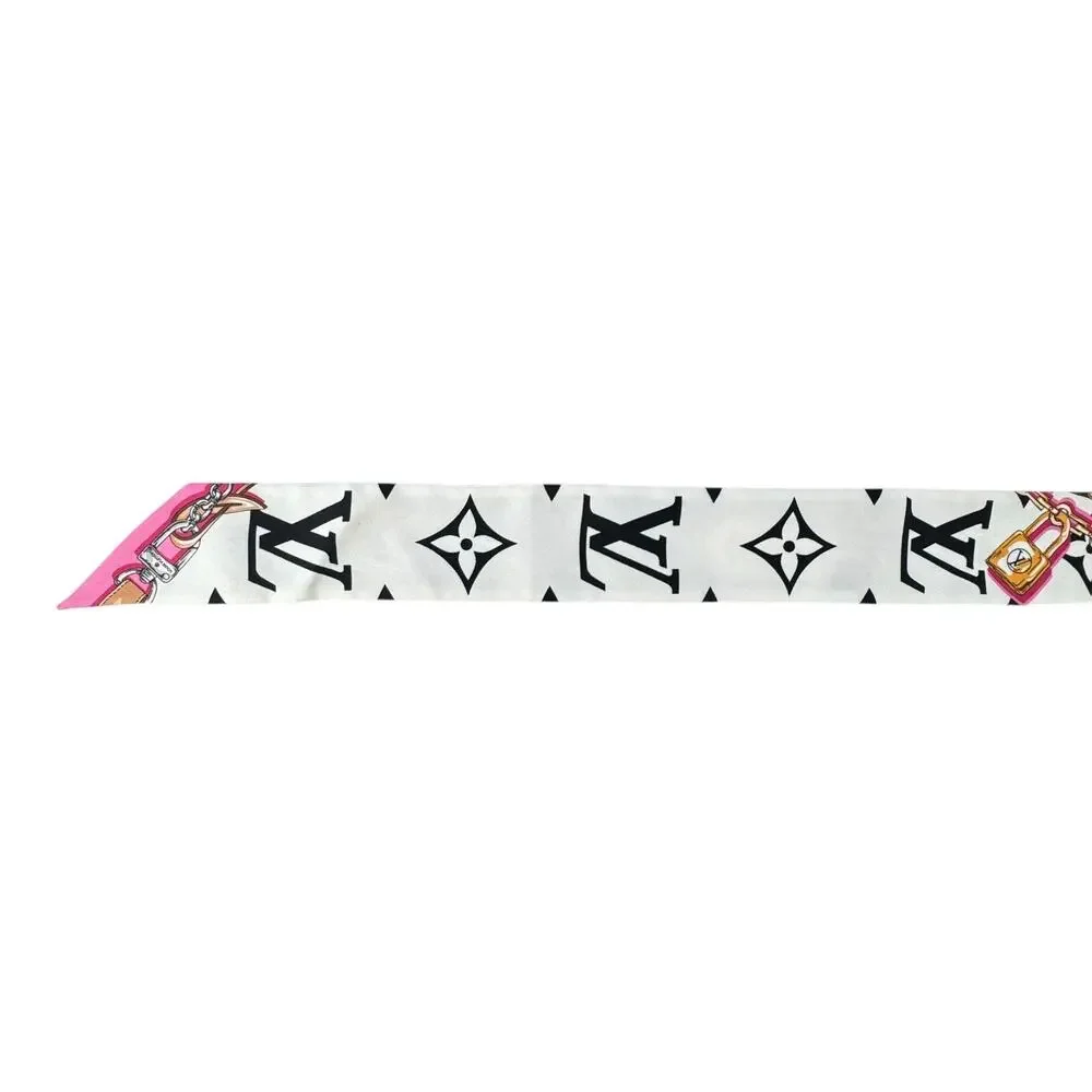 Louis Vuitton Monogram Silk Twilly